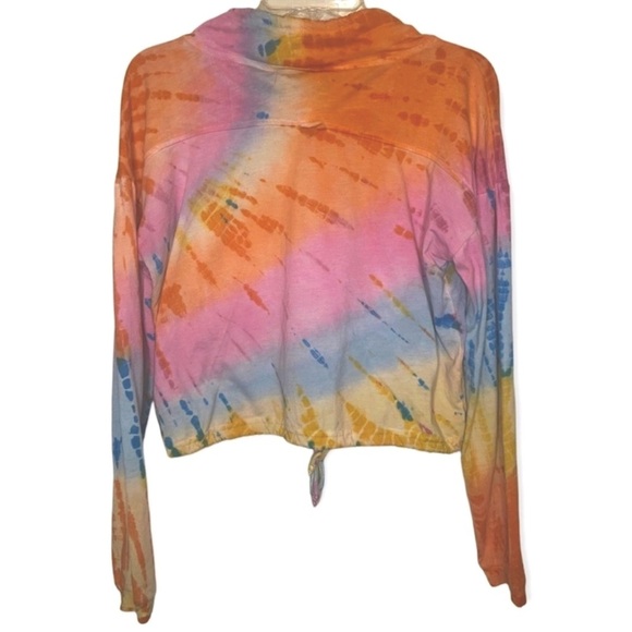 Urban Outfitters Buster Tie-Dye Drawstring Hem Sweatshirt - Picture 6 of 7